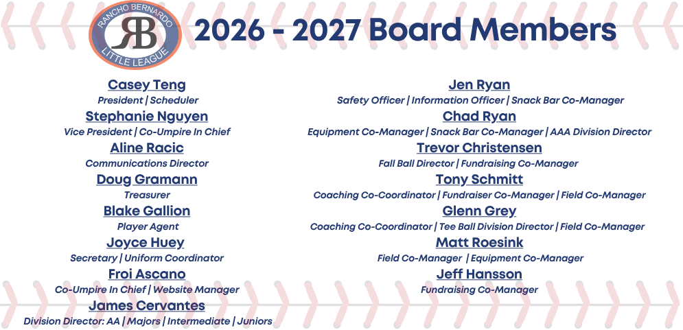 2026-2027 Board